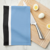Linge De Cuisine Drapeau patriotique du Botswana (Quart Plié)