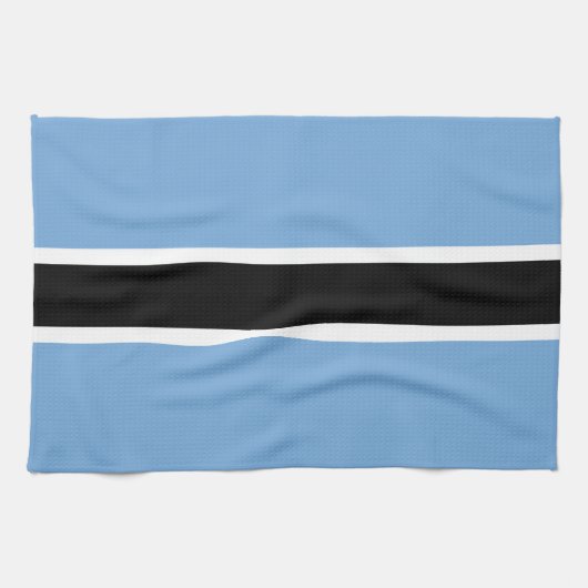 Linge De Cuisine Drapeau patriotique du Botswana (Horizontal)
