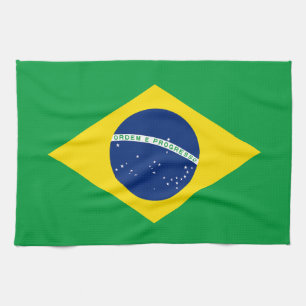 Linge De Cuisine Drapeau patriotique du Brésil