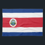 Linge De Cuisine Drapeau patriotique du Costa Rica<br><div class="desc">Drapeau patriotique du Costa Rica.</div>