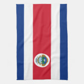 Linge De Cuisine Drapeau patriotique du Costa Rica (Vertical)