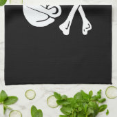 Linge De Cuisine Drapeau pirate - Jolly roger (Plié)