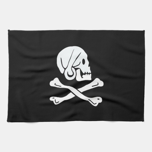 Linge De Cuisine Drapeau pirate - Jolly roger (Horizontal)