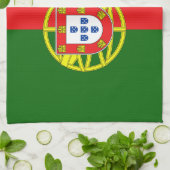 Linge De Cuisine Drapeau portugais (Plié)