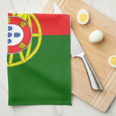 Linge De Cuisine Drapeau portugais (Quart Plié)