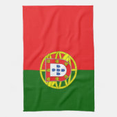 Linge De Cuisine Drapeau portugais (Vertical)