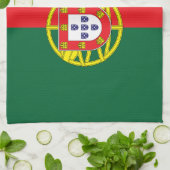 Linge De Cuisine Drapeau Portugal (Plié)