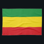 Linge De Cuisine Drapeau rastafarien Rasta Ethiopie<br><div class="desc">Les couleurs rouge, vert et jaune représentent le drapeau du Rastafarianisme, mais c'est aussi un drapeau de l'Ethiopie. Voici un cadeau Rasta de haute qualité et un grand design pour tous les rastafariens. Visitez notre magasin pour trouver plus de cadeaux Rasta cool et d'autres idées cadeaux de drapeaux du monde....</div>