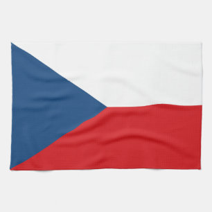 Linge De Cuisine Drapeau République tchèque