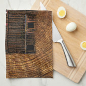 Linge De Cuisine Drapeau rustique américain (Quart Plié)