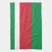 Linge De Cuisine Drapeau simple de l'Italie (Vertical)