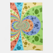 Linge De Cuisine Drapeau sud-coréen Inspiré Art Abstrait Impression (Vertical)