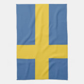 Linge De Cuisine Drapeau suédois (Vertical)
