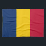 Linge De Cuisine Drapeau Tchad<br><div class="desc">Drapeau patriotique du Tchad.</div>