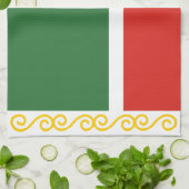 Linge De Cuisine Drapeau tchétchène (Plié)