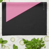 Linge De Cuisine Drapeau triangle rose de SlipperyJoe drapeau rose (Plié)