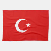 Linge De Cuisine Drapeau turc (Horizontal)