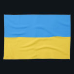 Linge De Cuisine Drapeau ukrainien<br><div class="desc">drapeau ukrainien,  soutien Ukraine bleu et jaune combat ukrainien</div>