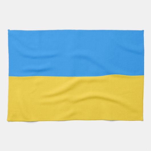 Linge De Cuisine Drapeau ukrainien (Horizontal)