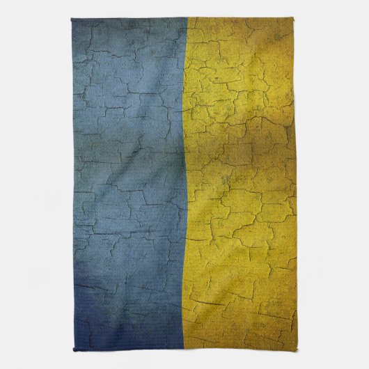 Linge De Cuisine Drapeau ukrainien (Vertical)