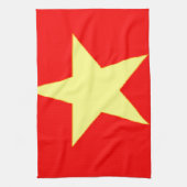Linge De Cuisine drapeau vietnam (Vertical)