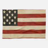 Linge De Cuisine Drapeau vintage (Horizontal)