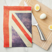 Linge De Cuisine Drapeau vintage d'Union Jack (Quart Plié)