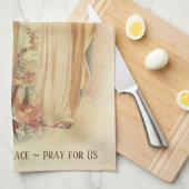 Linge De Cuisine Drapeaux américains bénis de Vierge Marie (Quart Plié)