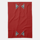 Linge De Cuisine Drapeaux Checkered (Vertical)