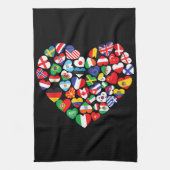 Linge De Cuisine Drapeaux des pays du pavillon international (Vertical)