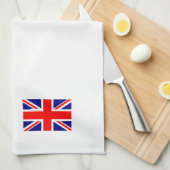 Linge De Cuisine Drapeaux du Royaume-Uni et des États-Unis côte à c (Quart Plié)