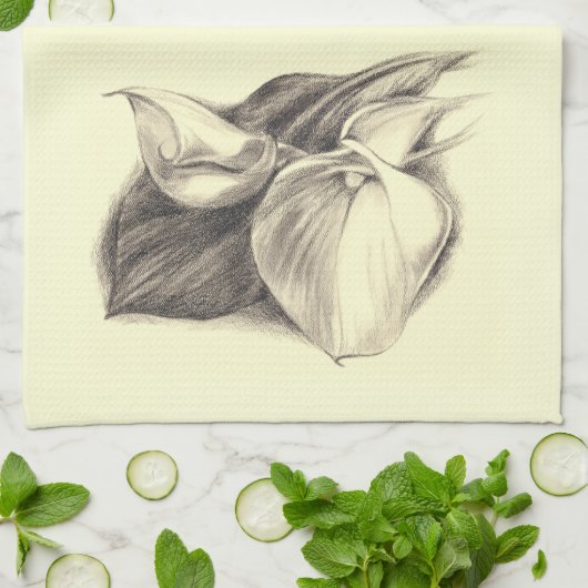 Linge De Cuisine Drawing de Calla Lilie (Plié)