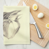 Linge De Cuisine Drawing de Calla Lilie (Quart Plié)