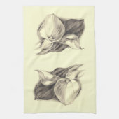 Linge De Cuisine Drawing de Calla Lilie (Vertical)