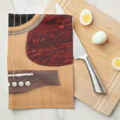 Linge De Cuisine Dreadnoud Acoustique 6 cordes Guitare (Quart Plié)
