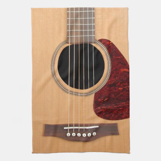 Linge De Cuisine Dreadnoud Acoustique 6 cordes Guitare (Vertical)