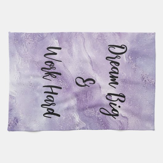 Linge De Cuisine Dream Big & Work Hard (Horizontal)