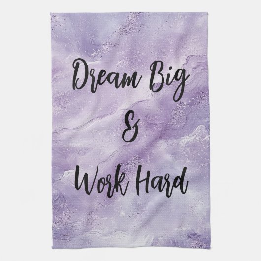 Linge De Cuisine Dream Big & Work Hard (Vertical)