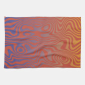 Linge De Cuisine Dream Flow l Abstract Trippy Pattern - No. 01 (Horizontal)
