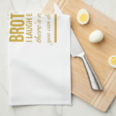 Linge De Cuisine Drôle cadeau d'anniversaire pour les frères de gra (Quart Plié)