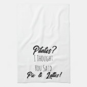 Linge De Cuisine Drôle cadeau, Pilates, Café, Cadeau Ami (Vertical)