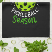 Linge De Cuisine Drôle cadeaux de Pickleball (Plié)