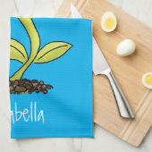 Linge De Cuisine Drôle carnivore Vénus piège à mouches plante dessi (Quart Plié)