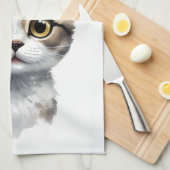 Linge De Cuisine Drôle Chat Dit Pas Mon Problème, (Quart Plié)