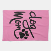 Linge De Cuisine Drôle Chien Paw Chien Maman (Horizontal)