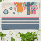 Linge De Cuisine Drôle Chouettes Maigre Être Une Citation Bizarre (Plié)