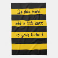 Drôle Citation Abeilles Classic Bumble Bee Stripes