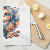 Linge De Cuisine Drôle Citation Amour Cute Cuisine poulet (Quart Plié)