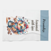 Linge De Cuisine Drôle Citation Amour Cute Cuisine poulet (Horizontal)