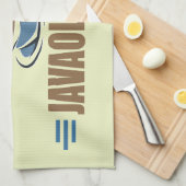 Linge De Cuisine Drôle de Café (Quart Plié)